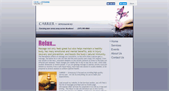 Desktop Screenshot of carrierstressaway.com